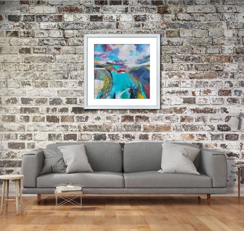 Rustic River bank in situ